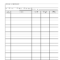 Free Printable Ledger Template | Accounting Templates for Blank Ledger Template