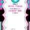 Free Printable Monster High Birthday Invitations | Free within Monster High Birthday Card Template