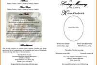 Free Printable Obituary Templates | Template | Program in Free Obituary Template For Microsoft Word