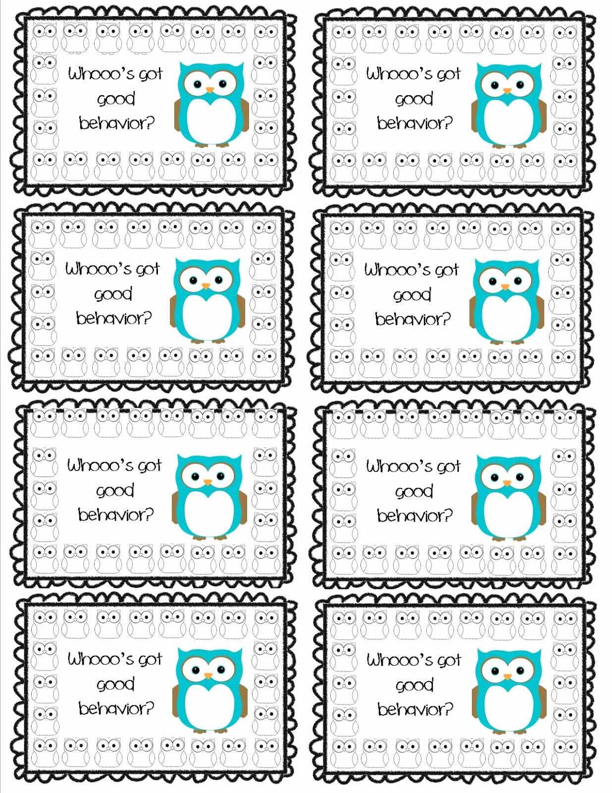 Free Printable Punch Card Template And Whooo S Got Good In Free Printable Punch Card Template