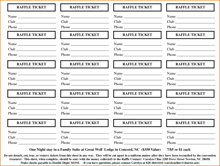 Free Raffle Ticket Template For Word free-raffle-ticket-template-for-word