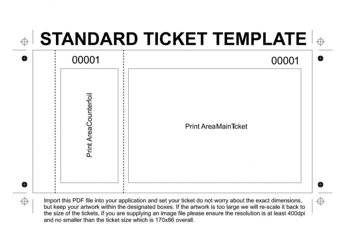 Free Printable Raffle Tickets Template | Template Business Throughout Free Raffle Ticket Template For Word