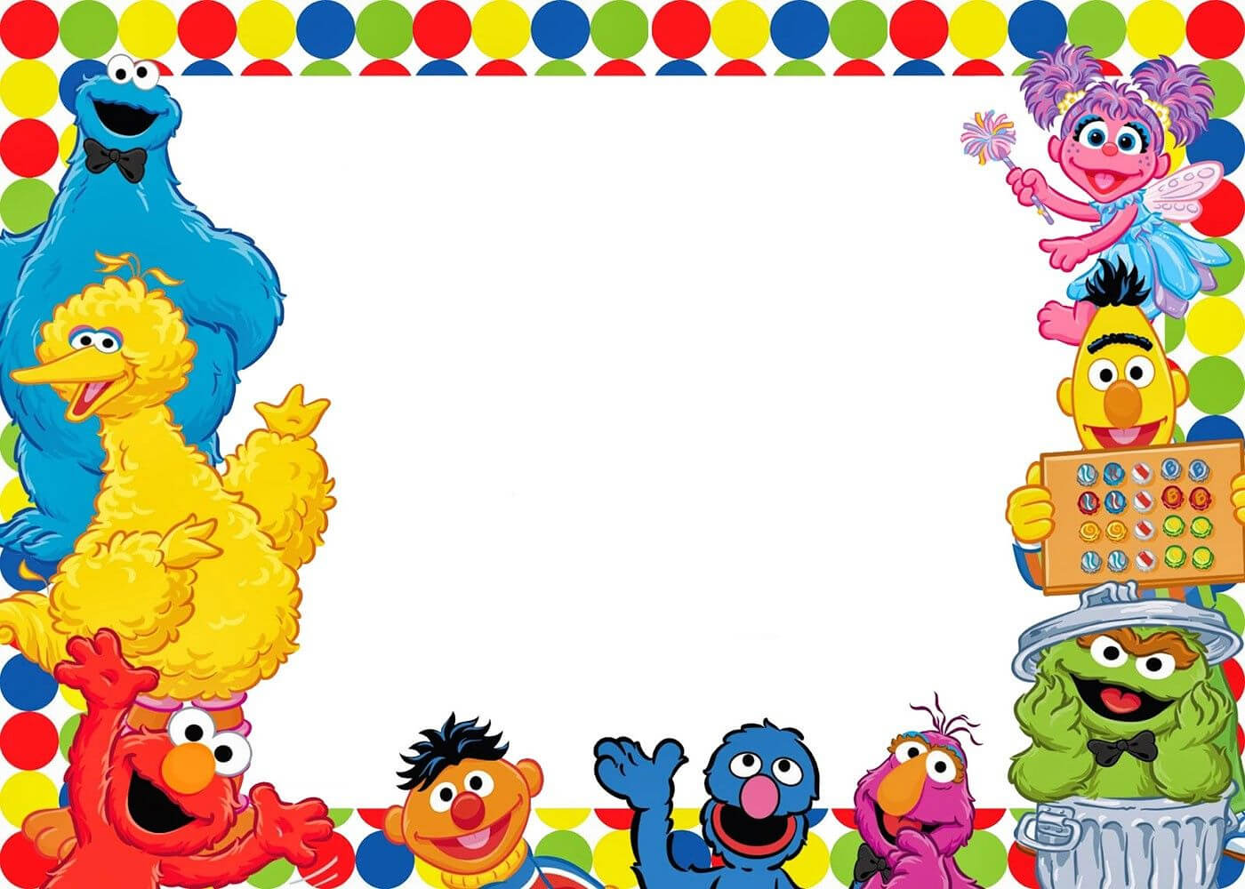 Free Printable Sesame Street Invitation | Sammy's 1St Inside Elmo Birthday Card Template