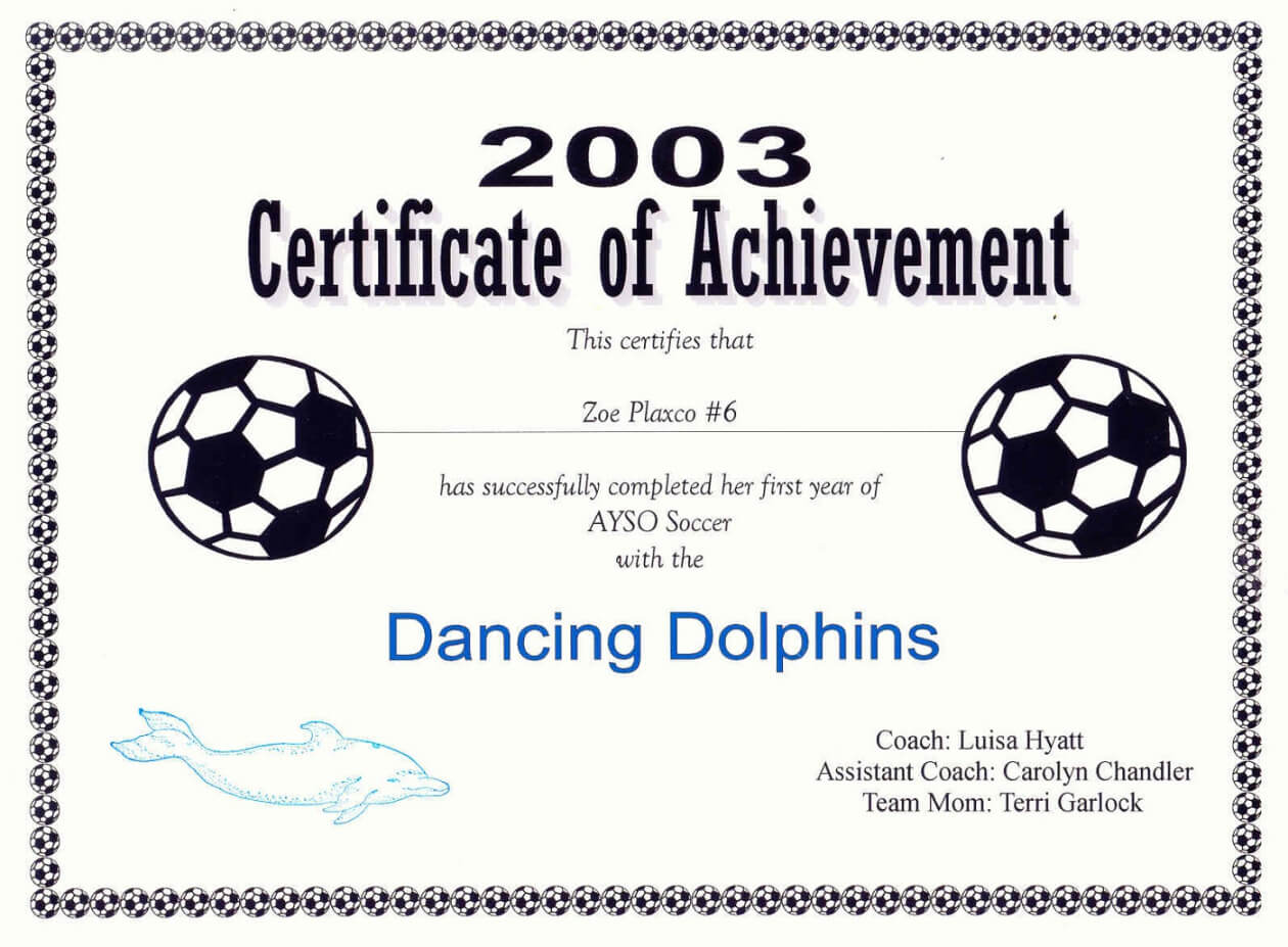 Free Printable Soccer Certificate Templates Editable Kiddo Pertaining To Soccer Certificate Template