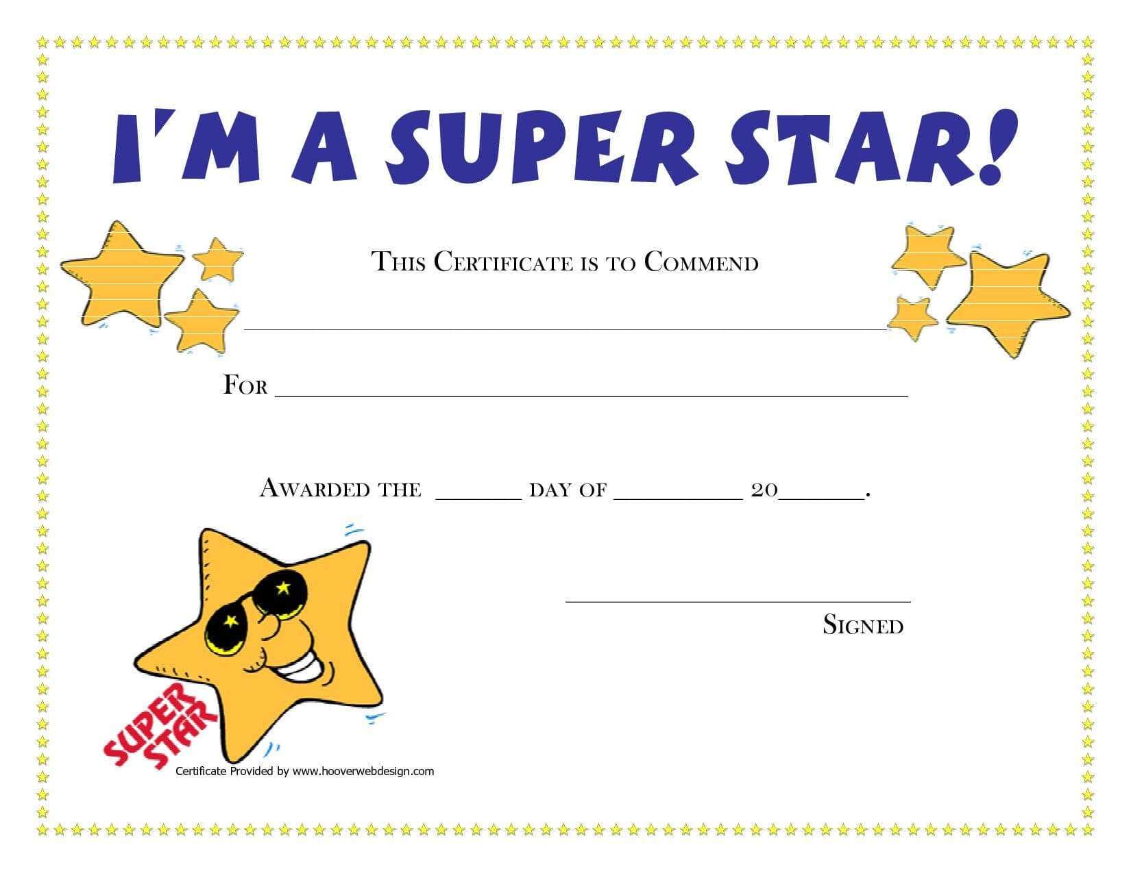 Free Printable Student Award  | Award Certificates In Free Printable Certificate Templates For Kids