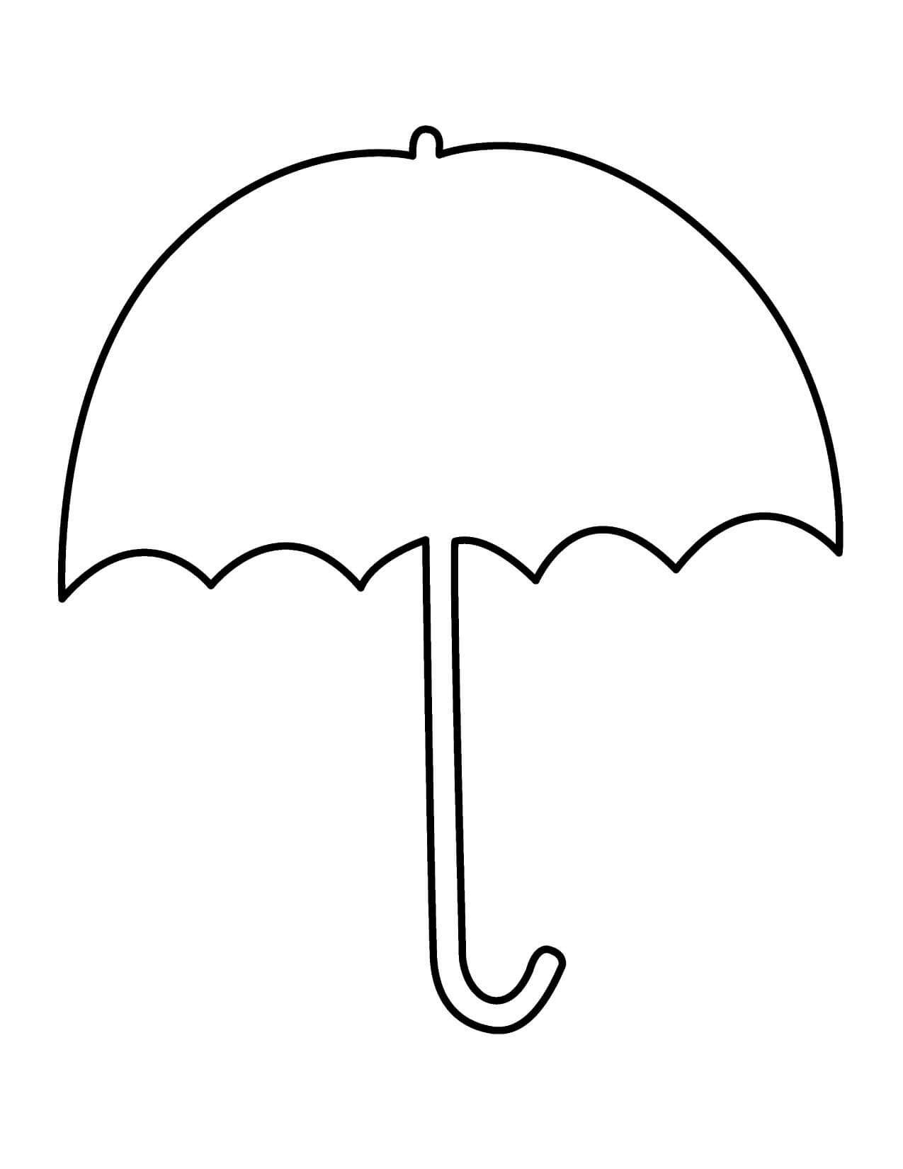 Free Printable Umbrella Template, Download Free Clip Art For Blank Umbrella Template