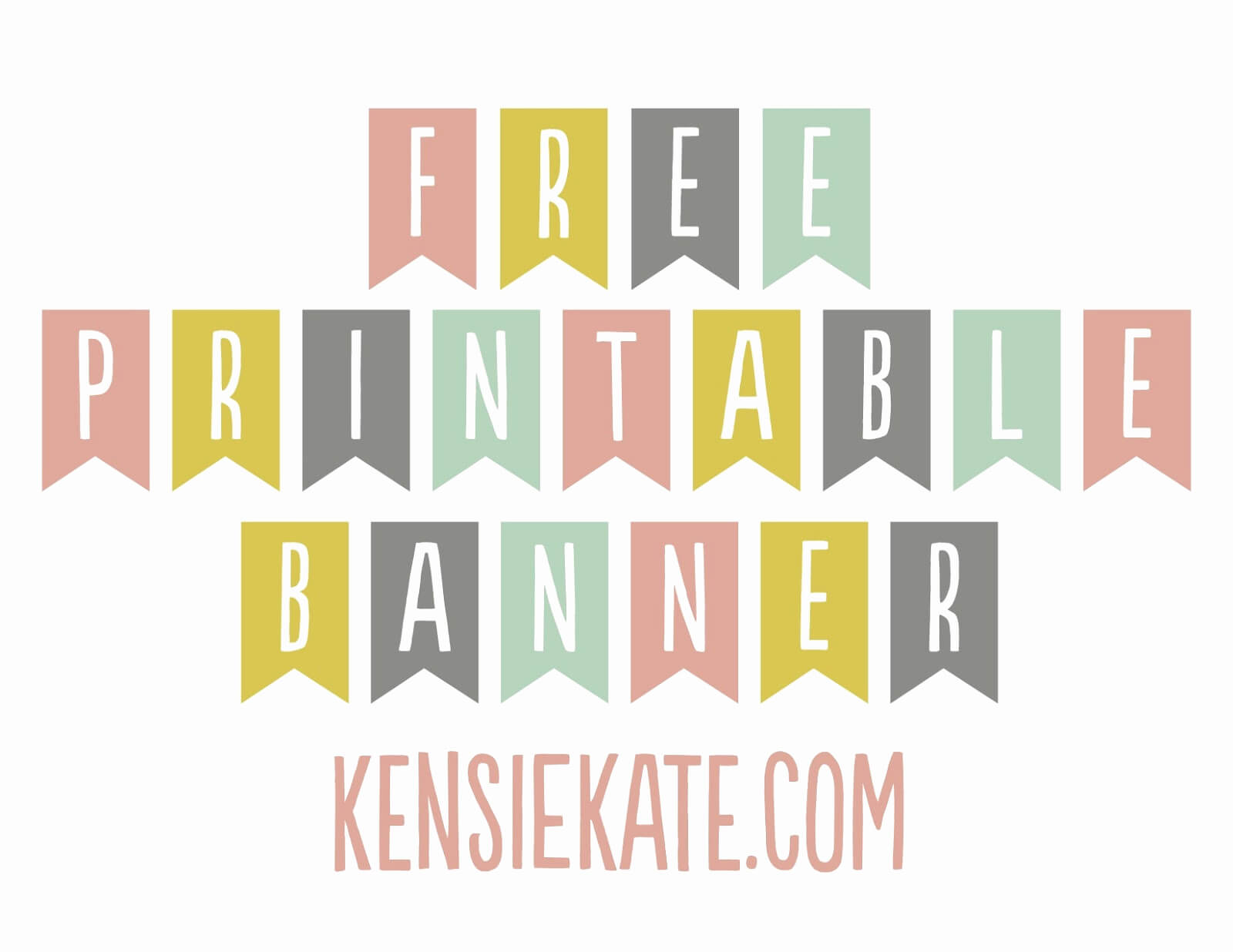 Free Printable Home Banner Template Of Freebie With