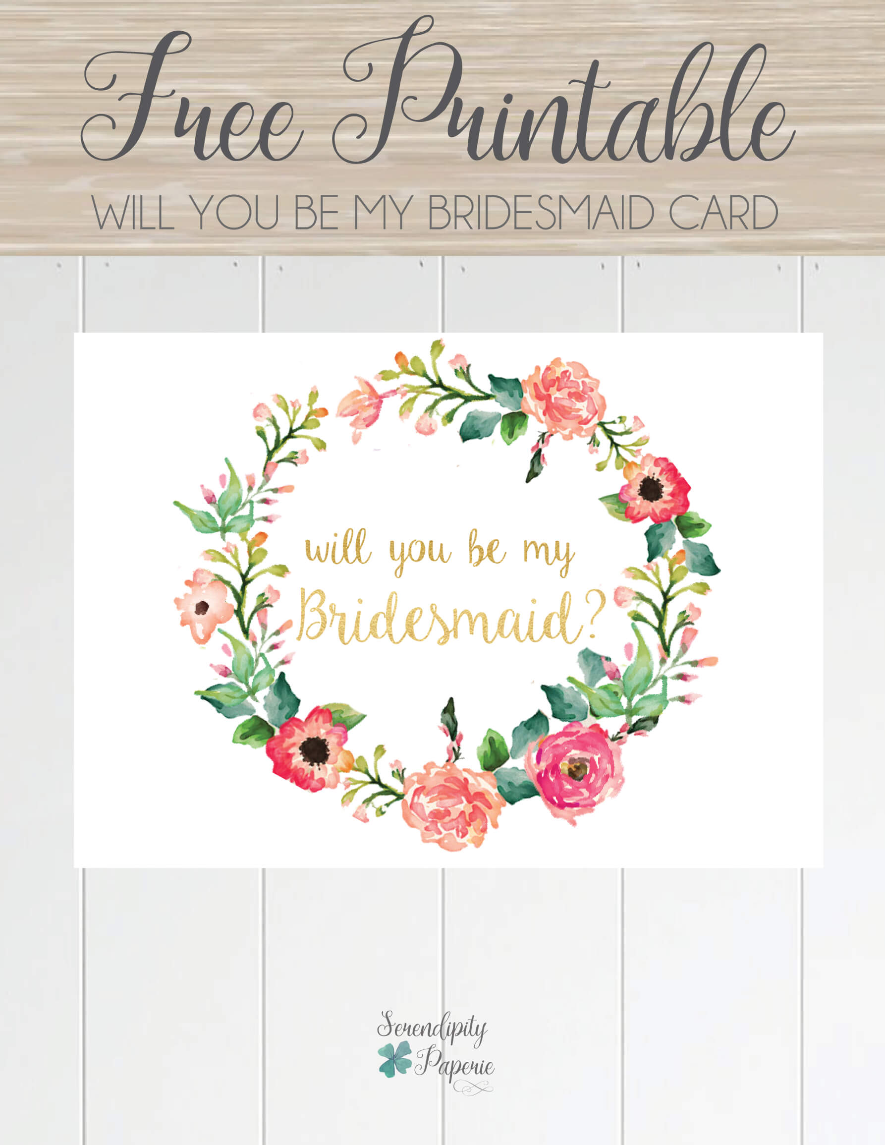 Free Printable Will You Be My Bridesmaid Card. Only At Inside Will You Be My Bridesmaid Card Template