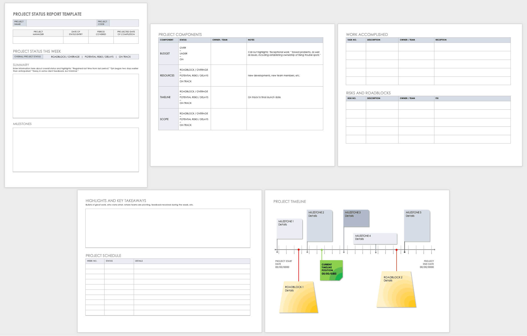 Free Project Plan Templates For Word | Smartsheet In Work Plan Template Word