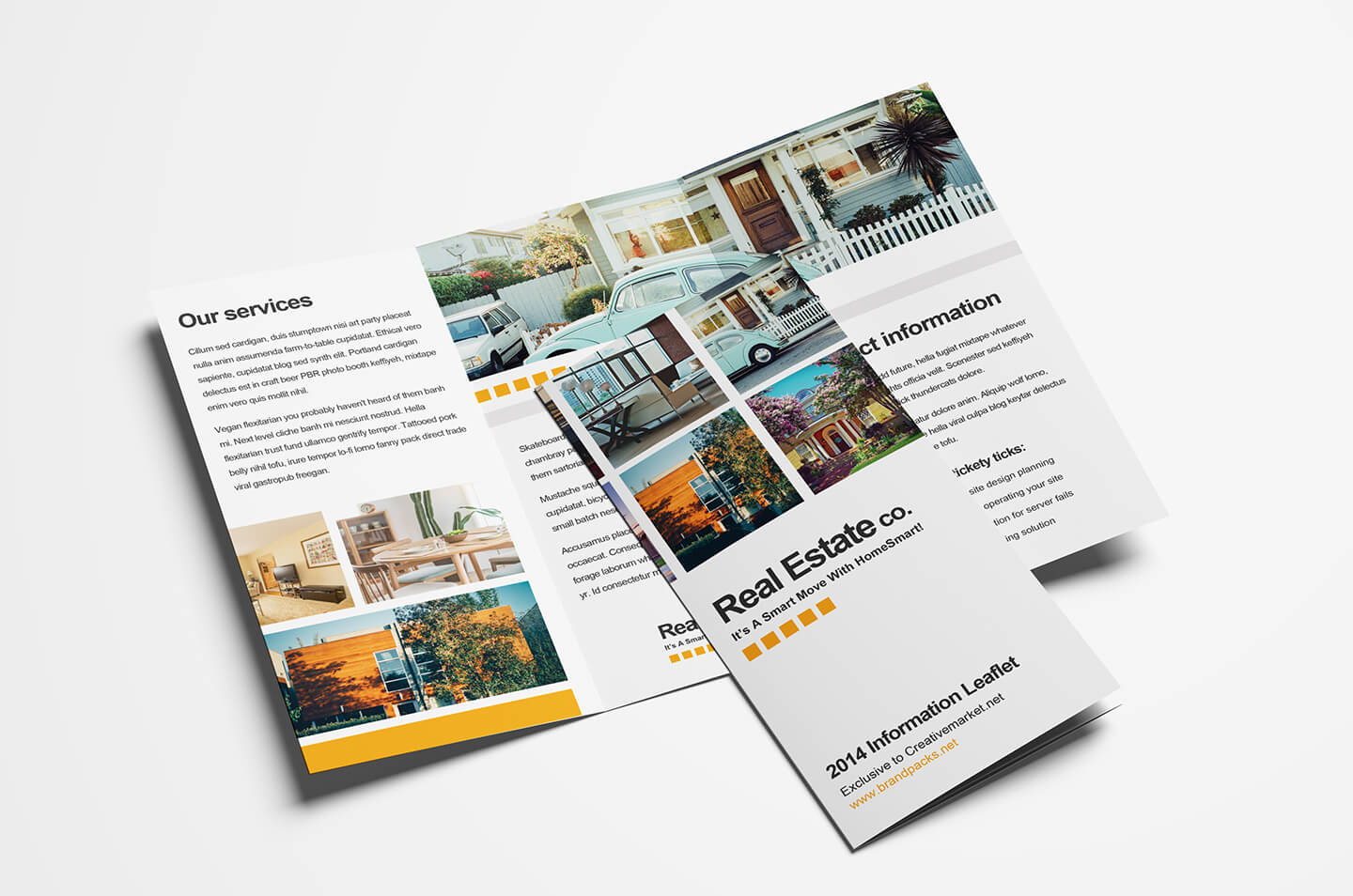Free Real Estate Trifold Brochure Template In Psd, Ai Intended For Real Estate Brochure Templates Psd Free Download