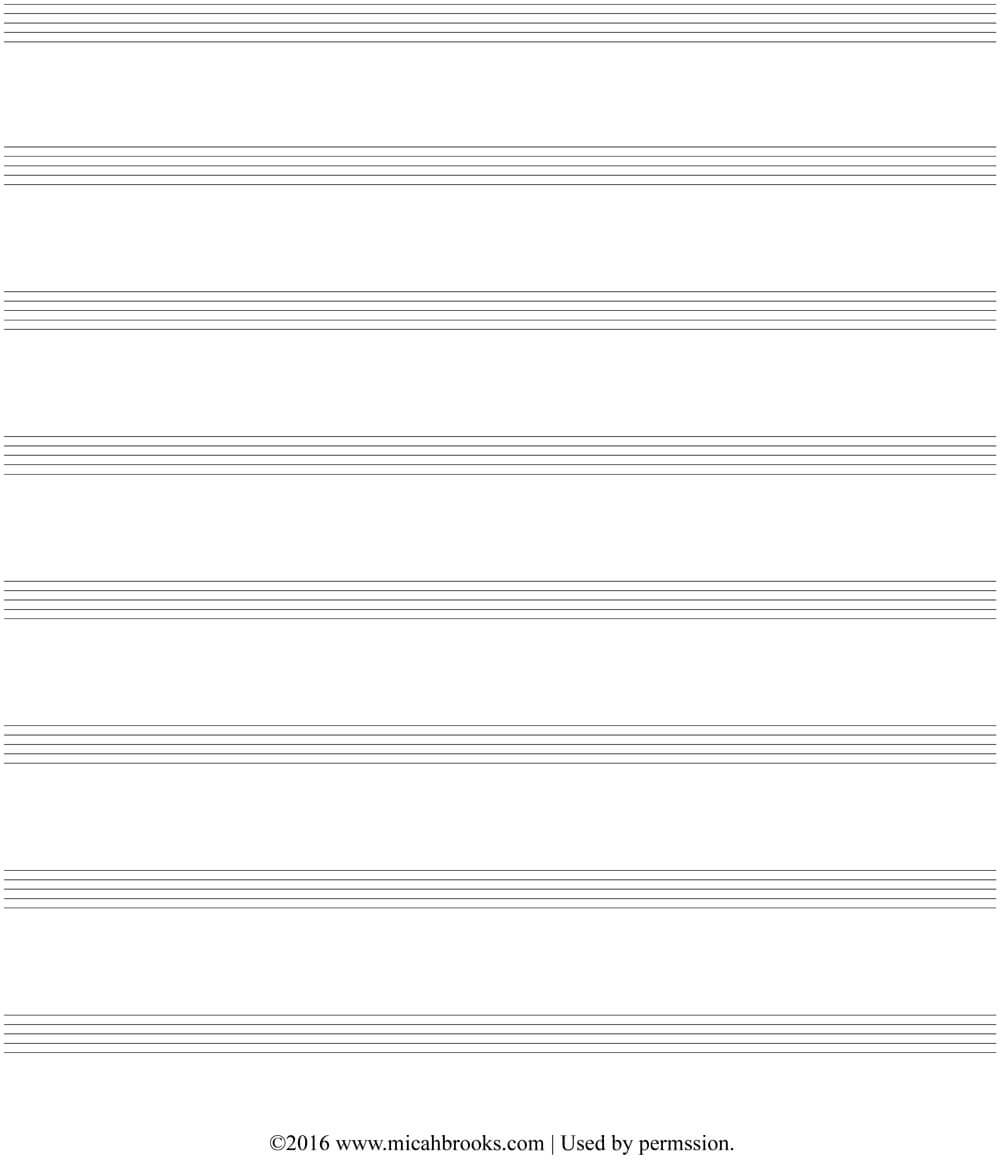 Free Stuff From Worship Publishing – Our Gift To You For Blank Sheet Music Template For Word