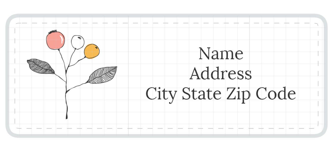Free Stylish Address Label Templates For Free Label Templates For Word