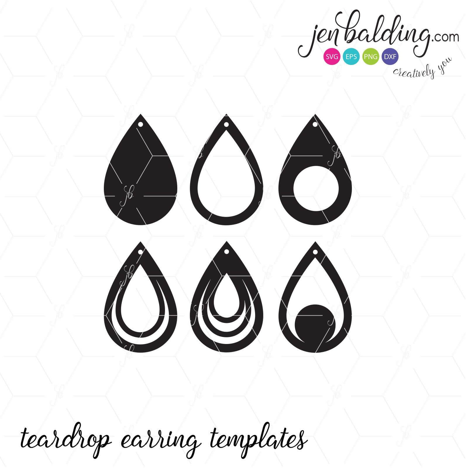 Free Svg Card Templates | Best  | Leather Earrings, How Within Free Svg Card Templates