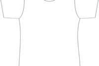 Free T Shirt Template Printable, Download Free Clip Art with Blank Tshirt Template Pdf