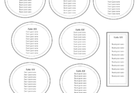 Free Table Seating Chart Template In 2019 | Seating Chart with regard to Wedding Seating Chart Template Word