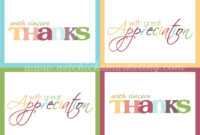 Free Thank You Cards #printable | Printable Thank You Cards with Free Printable Thank You Card Template