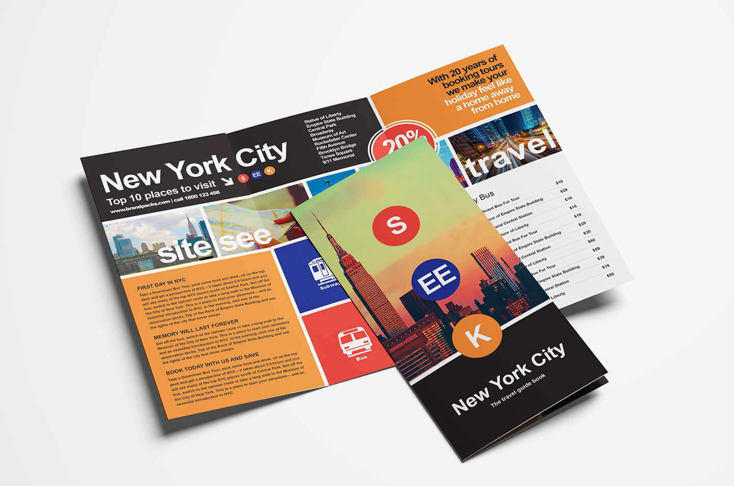 Free Travel Trifold Brochure Template For Photoshop Inside Travel Guide Brochure Template