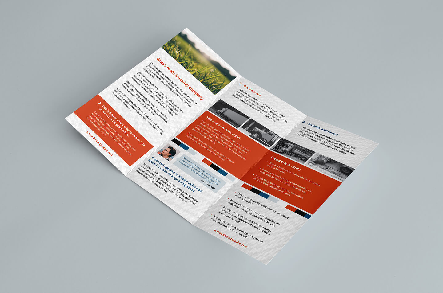 Free Trifold Brochure Template In Psd, Ai & Vector – Brandpacks Intended For Tri Fold Brochure Template Illustrator Free