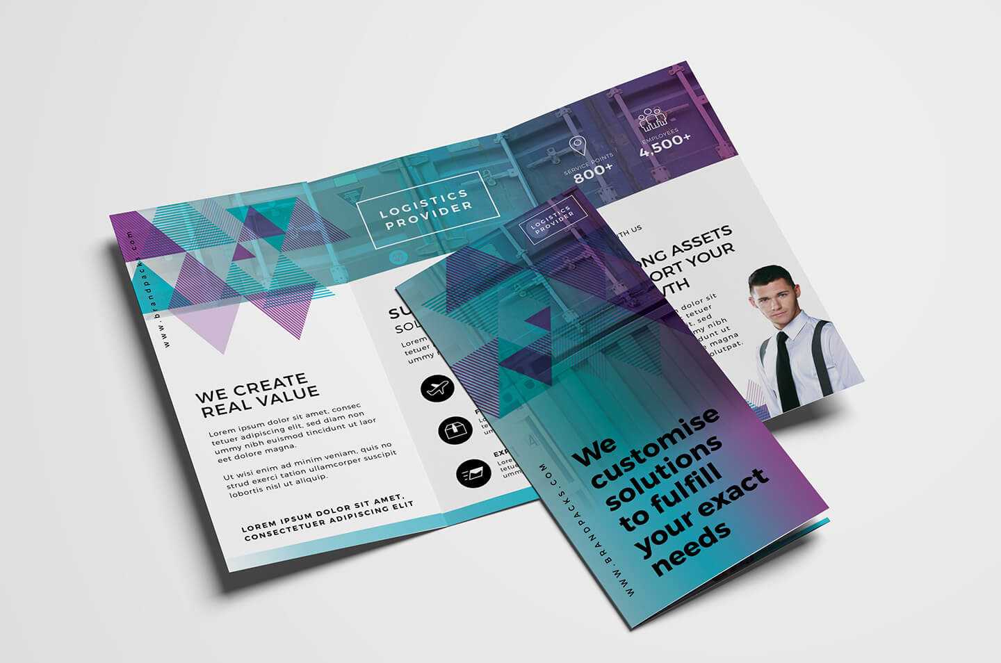 Free Trifold Brochure Template Vol.2 In Psd, Ai & Vector In 2 Fold Brochure Template Psd