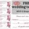 Free Wedding Rsvp &amp; Response Card Template Templat | Wedding for Free Printable Wedding Rsvp Card Templates