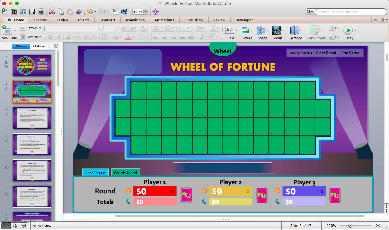 Free Wheel Of Fortune Powerpoint Game Template For Games With Wheel Of Fortune Powerpoint Game Show Templates