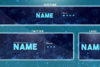 Free Youtube Banner Template | Photoshop (Banner + Logo + Twitter Psd) 2016 throughout Adobe Photoshop Banner Templates