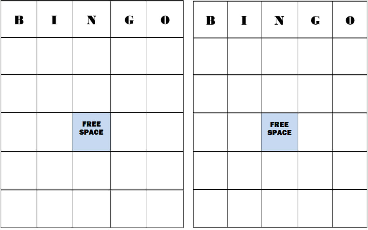 Free+Blank+Bingo+Card+Template | Classroom Stuff | Bingo In Bingo Card Template Word