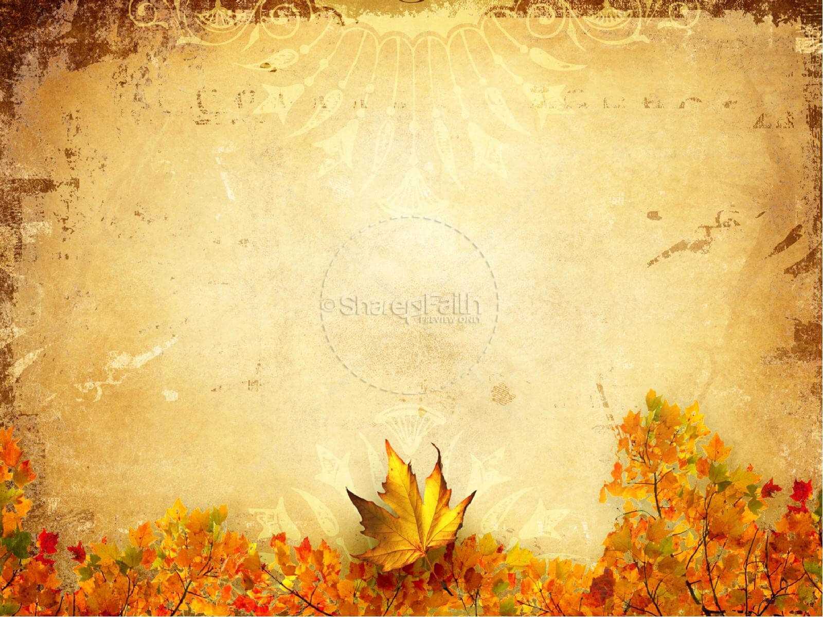 Fresh Stock Of Thanksgiving Powerpoint Template Free Borders With Free Fall Powerpoint Templates