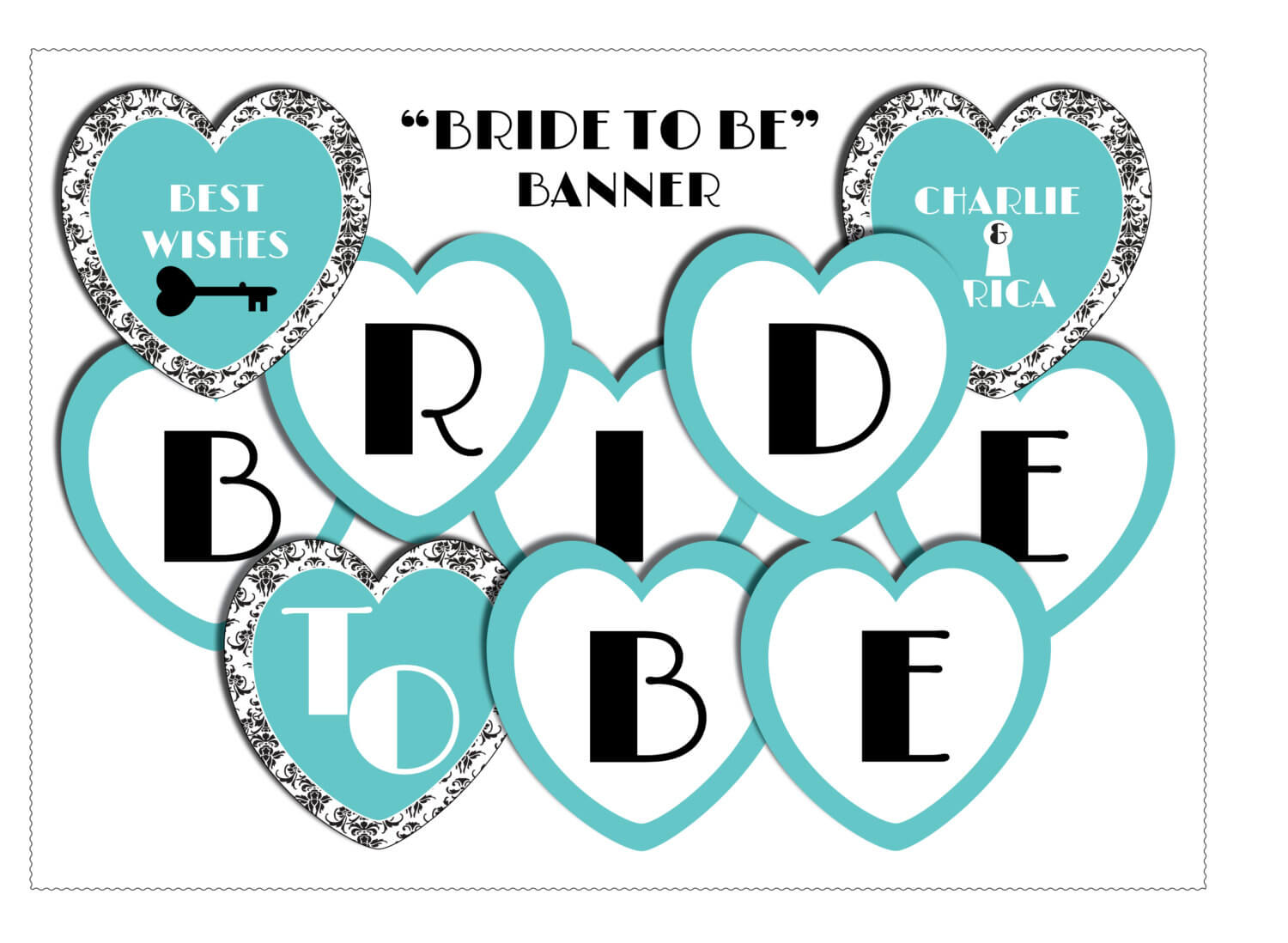From Miss To Mrs Banner Template – Best Banner Design 2018 In Bridal Shower Banner Template