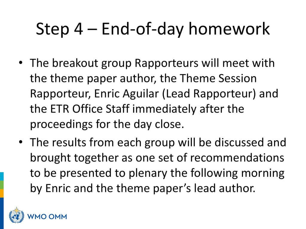 From Presentations To Recommendations – Ppt Download Inside Rapporteur Report Template