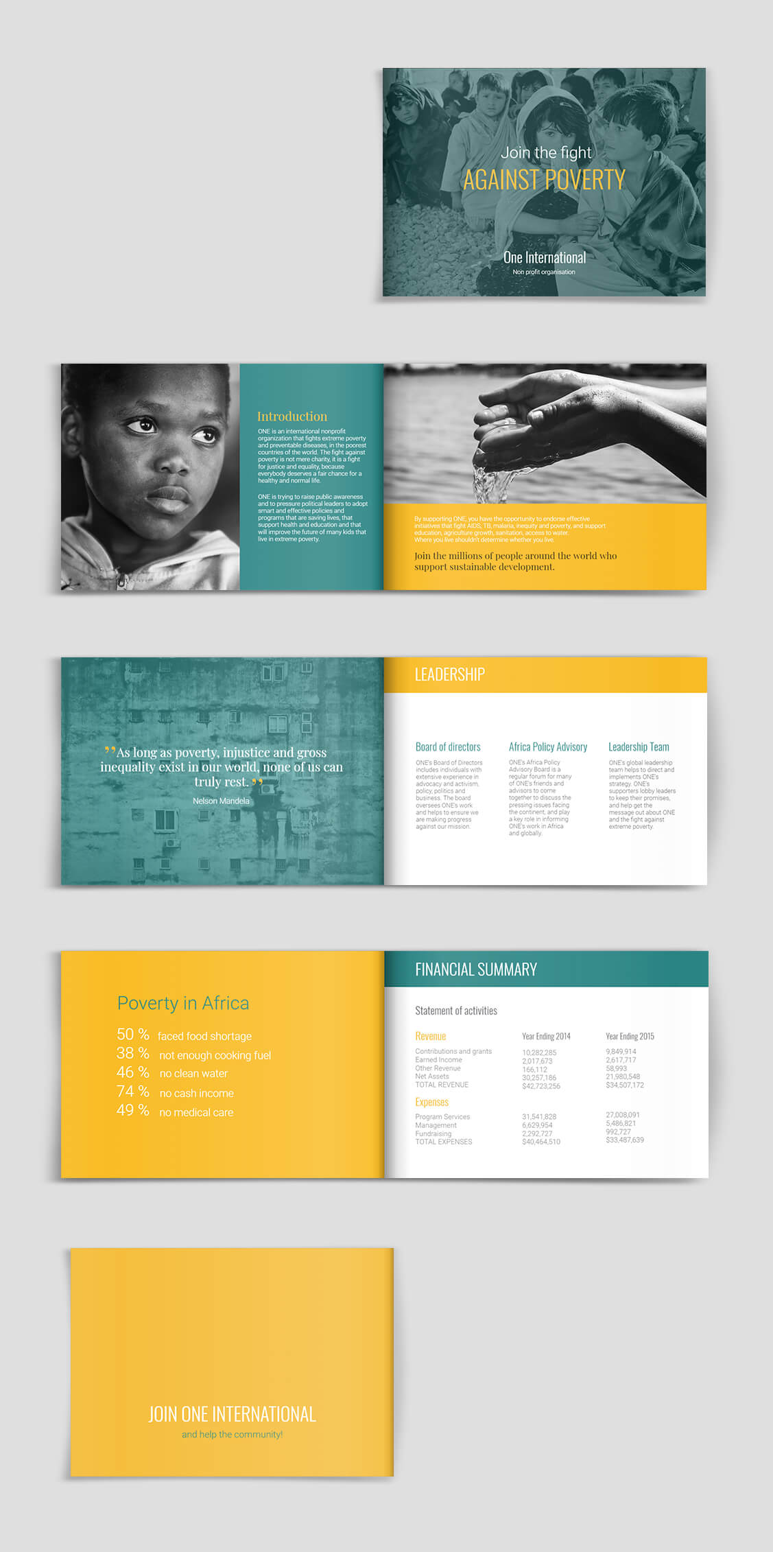 Fundraising & Charity Brochure Template | Brochure Templates Inside Ngo Brochure Templates