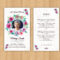 Funeral Prayer Card Template | Editable Ms Word &amp; Photoshop with Prayer Card Template For Word