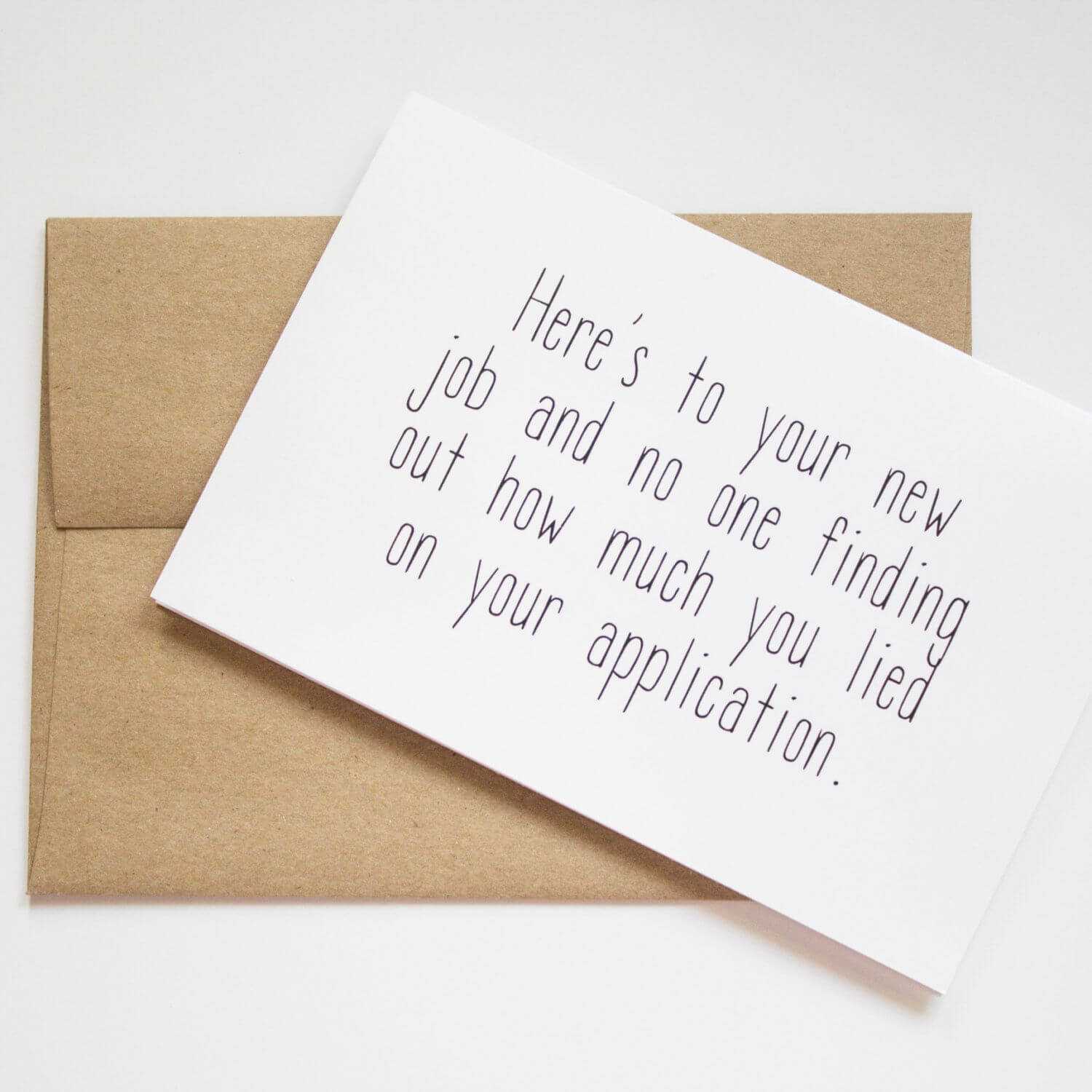 Funny New Job Card, Funny Leaving Cards, New Job Message Intended For Sorry You Re Leaving Card Template