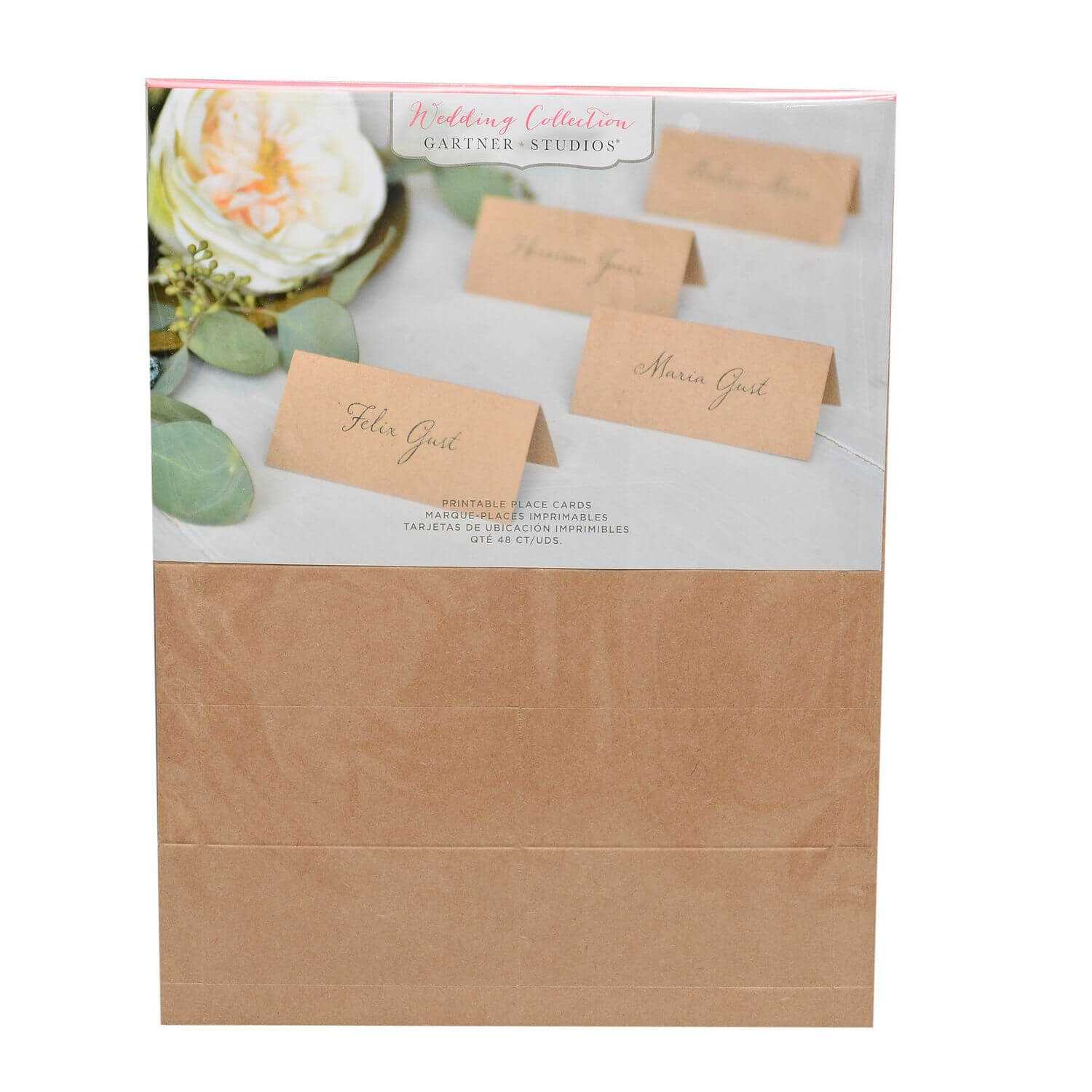 Gartner Studios Kraft Printable Place Cards Pertaining To Gartner Studios Place Cards Template