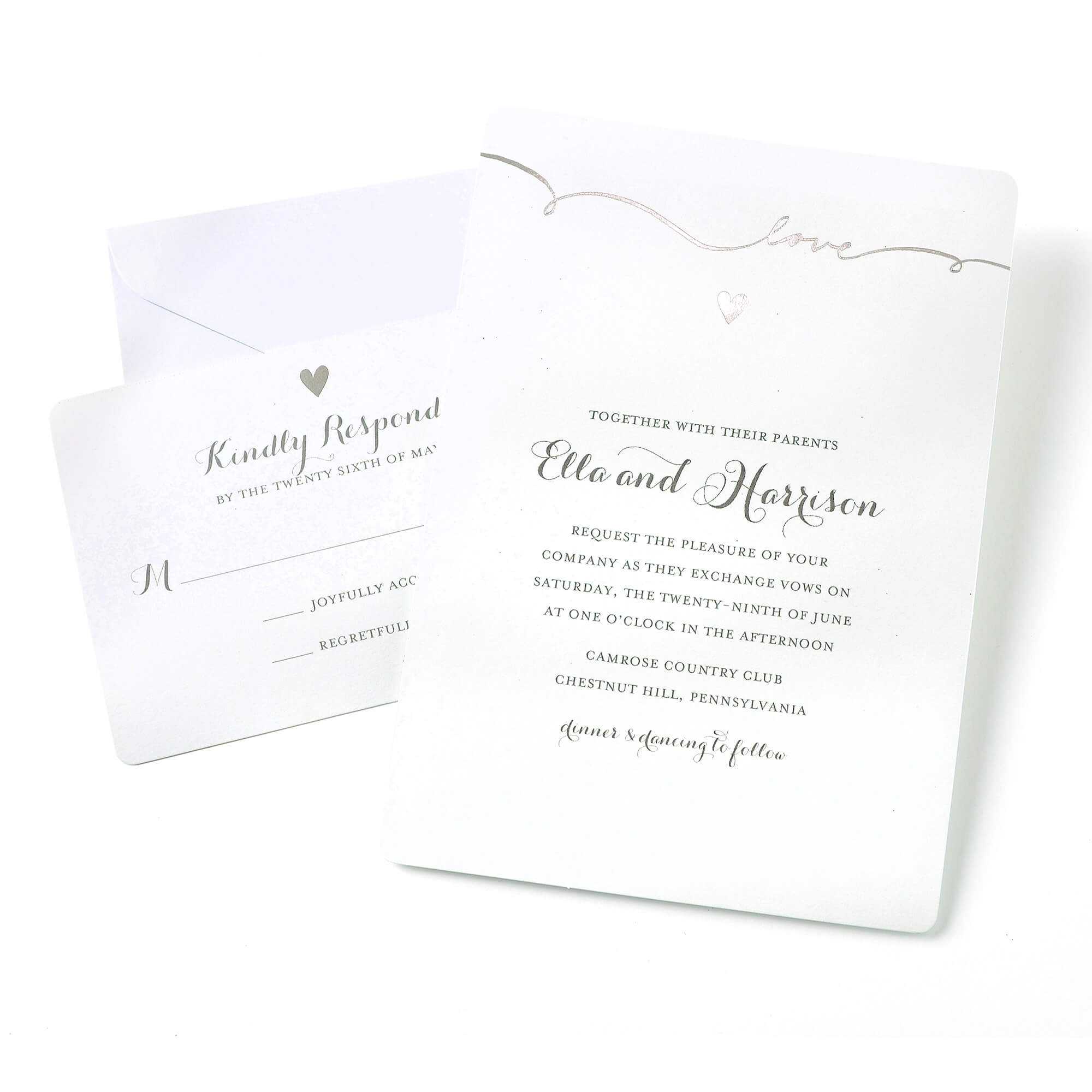 Gartner Studios Love Invitations, 50 Piece – Walmart Intended For Gartner Studios Place Cards Template