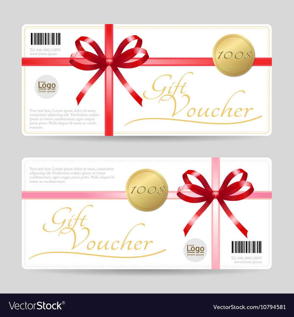 Gift Card Or Gift Voucher Template Inside Gift Card Template Illustrator