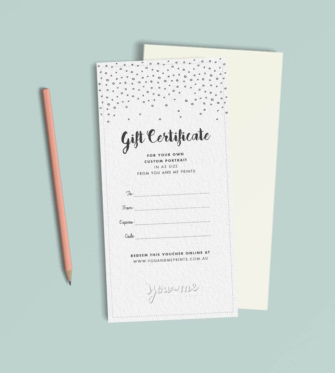 Gift Voucher | Gift Voucher Design, Christmas Vouchers, Gift Inside Custom Gift Certificate Template
