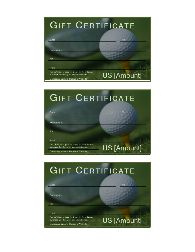 Golf Gift Certificate – Download This Free Printable Golf Throughout Golf Certificate Template Free