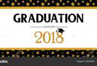 Graduation Banner Template | Graduation Class Of 2018 throughout Graduation Banner Template