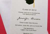 Graduation Invitation Templates Microsoft Word | Graduation throughout Graduation Invitation Templates Microsoft Word