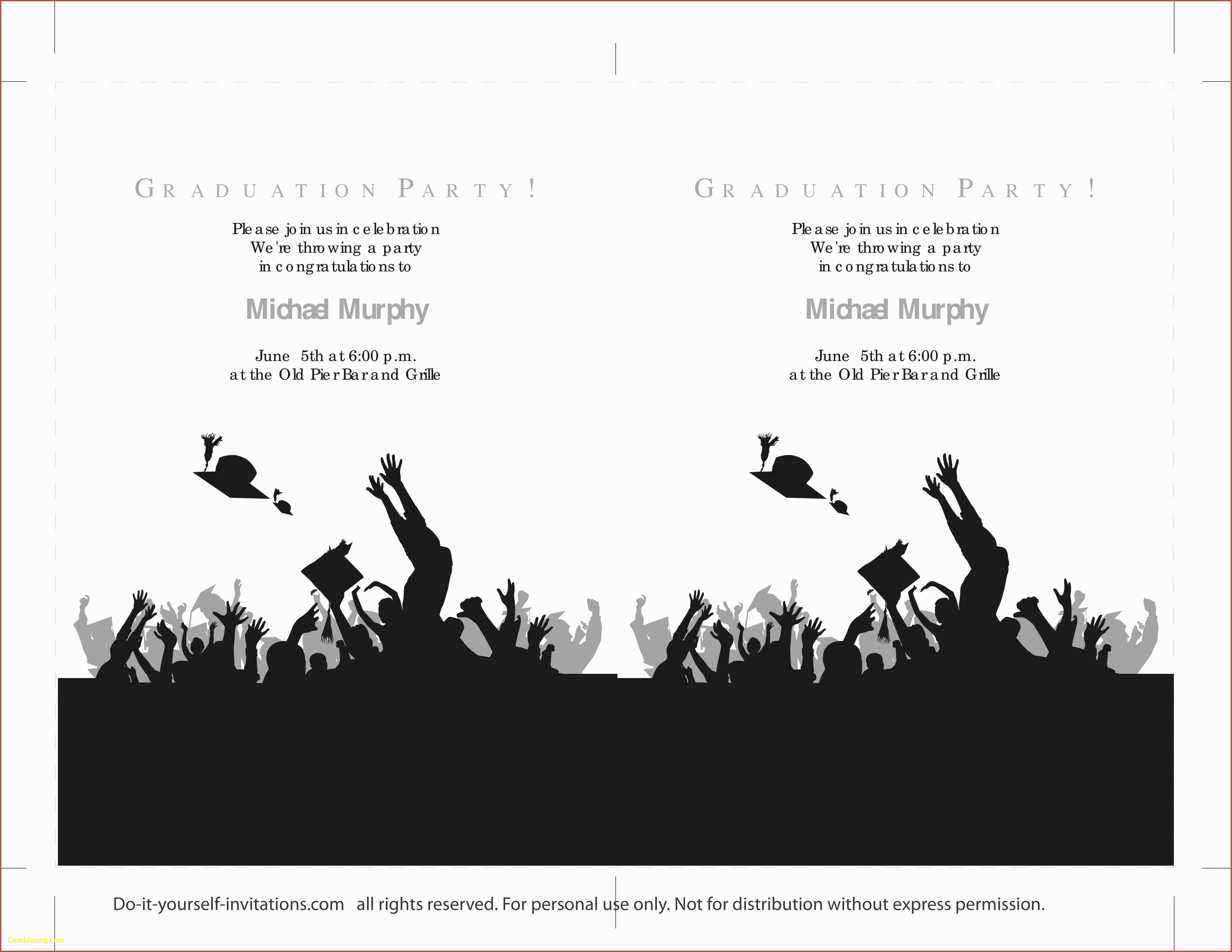 Graduation Invitations. Graduation Invitation Templates Pertaining To Graduation Invitation Templates Microsoft Word