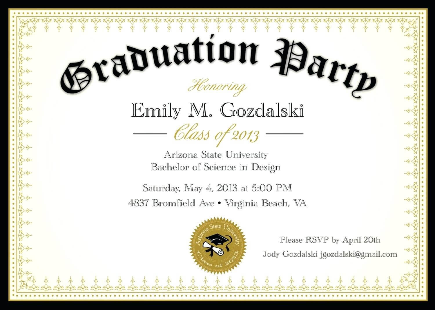 Graduation Invitations. Graduation Party Invitation For Free Graduation Invitation Templates For Word