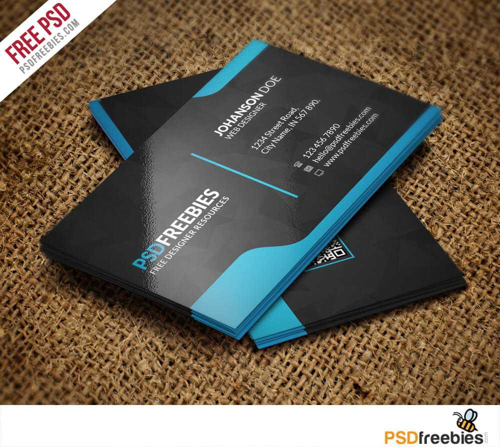 Graphic Designer Business Card Template Free Psd For Free Complimentary Card Templates