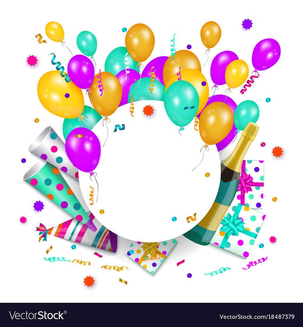 Happy Birthday Banner Poster Template Intended For Free Happy Birthday Banner Templates Download