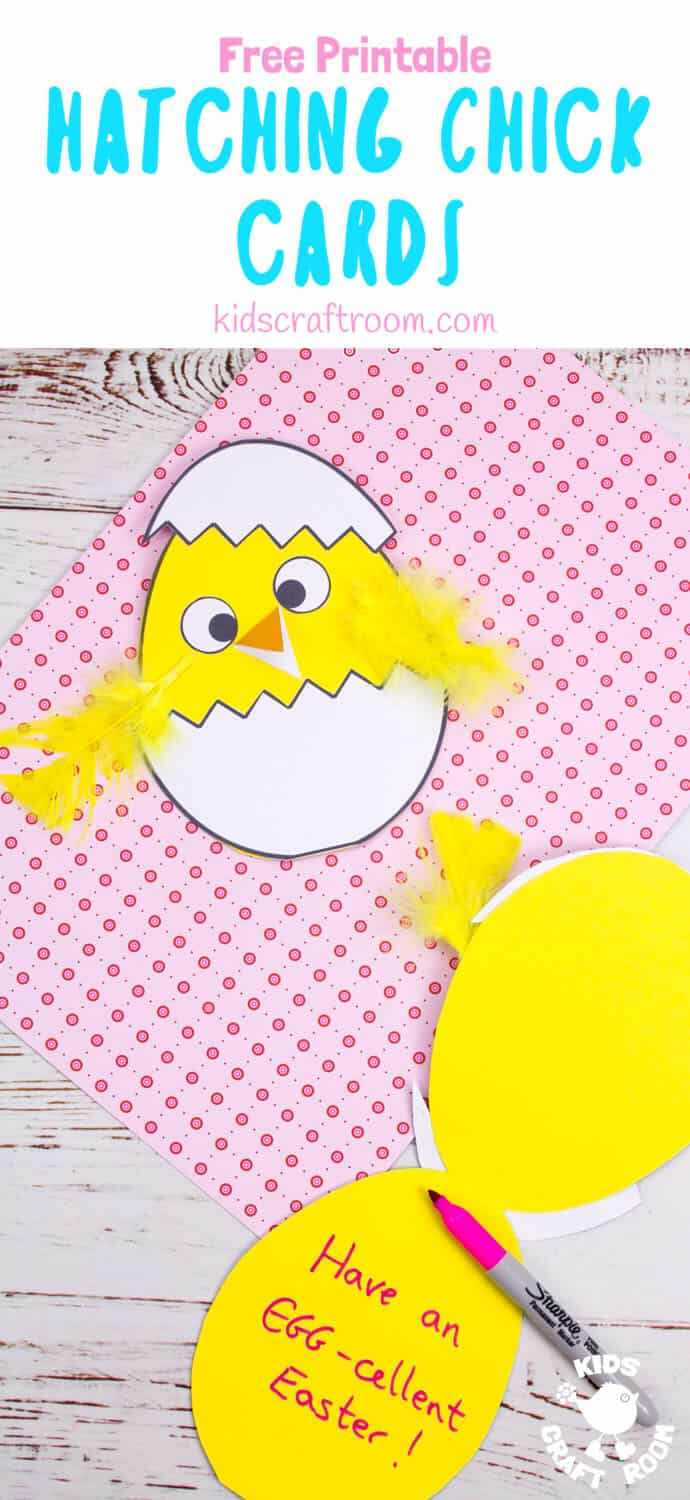 Hatching Chick Easter Card Craft – Kids Craft Room Pertaining To Easter Chick Card Template