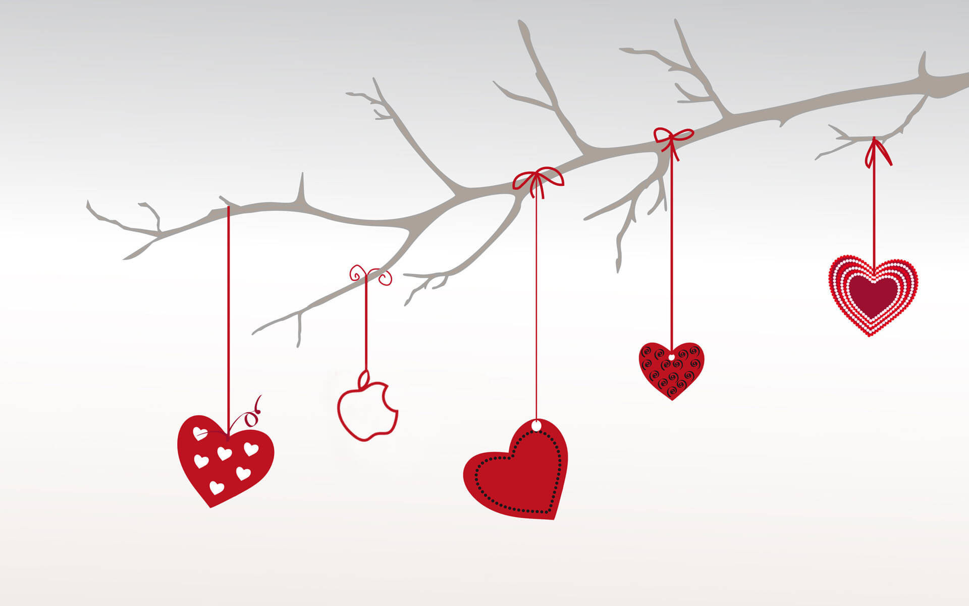 Heart Branch For Valentine Day Backgrounds For Powerpoint For Valentine Powerpoint Templates Free