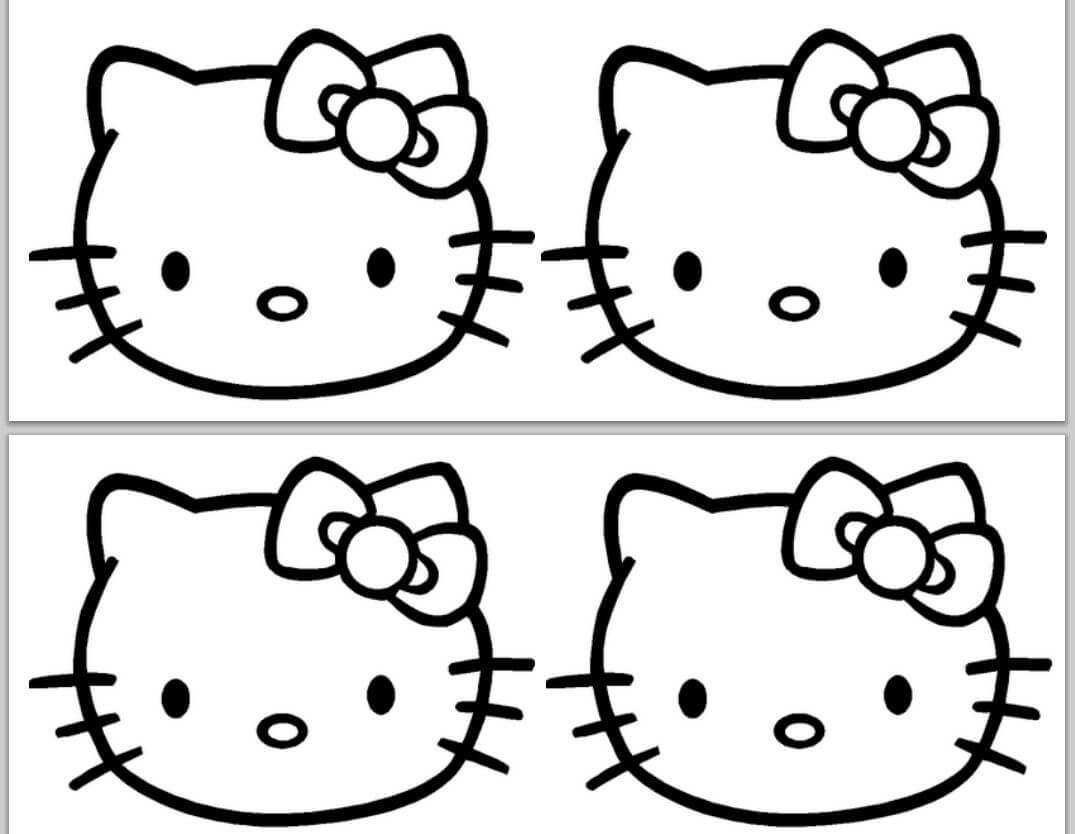 Hello Kitty Birthday Banner Template | Hello Kitty Party Inside Hello Kitty Banner Template