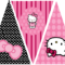 Hello Kitty Birthday Party Banner. This Is One Of 2 regarding Hello Kitty Birthday Banner Template Free
