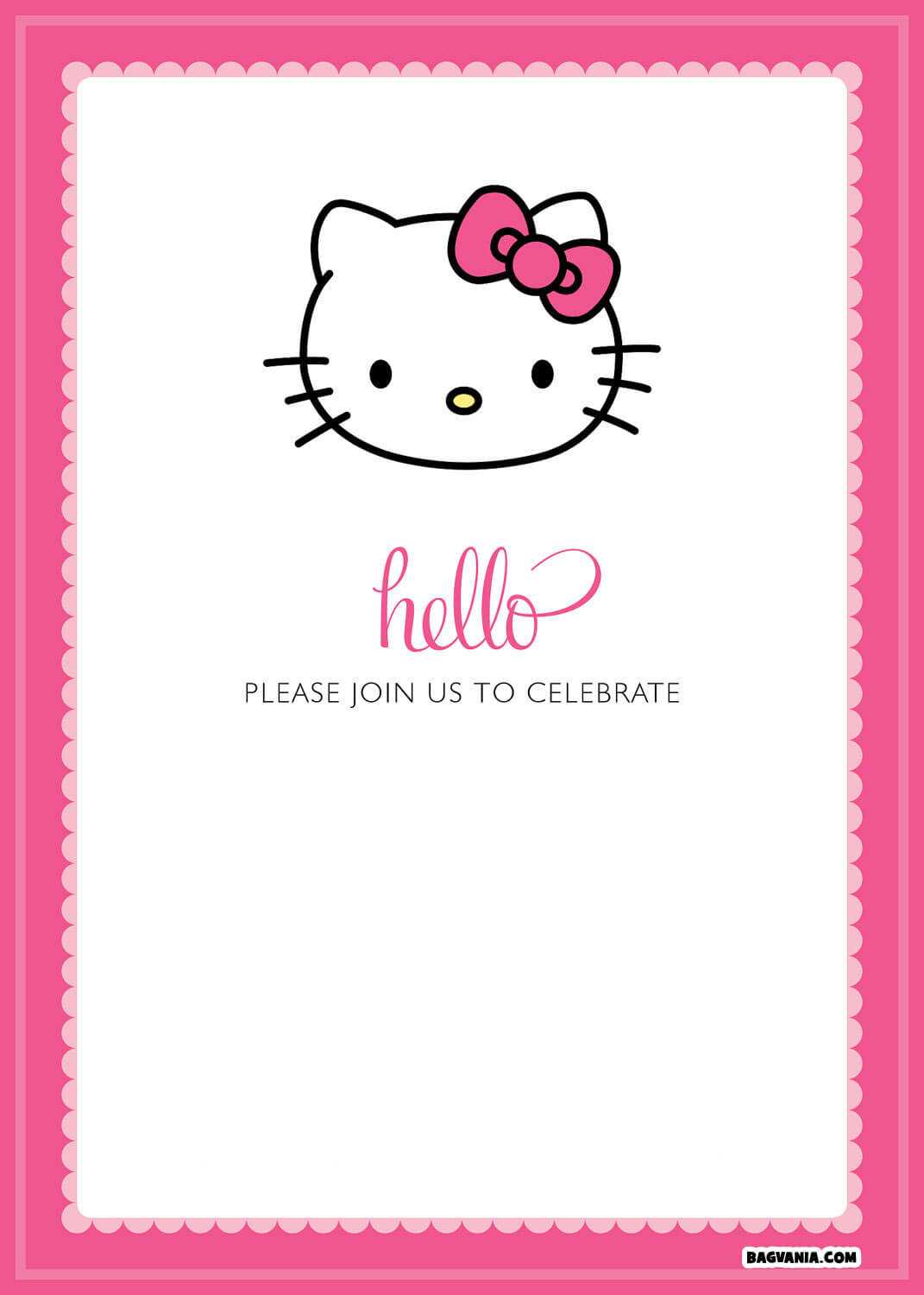 Hello Kitty Template Free – Yupar.magdalene Project Pertaining To Hello Kitty Banner Template