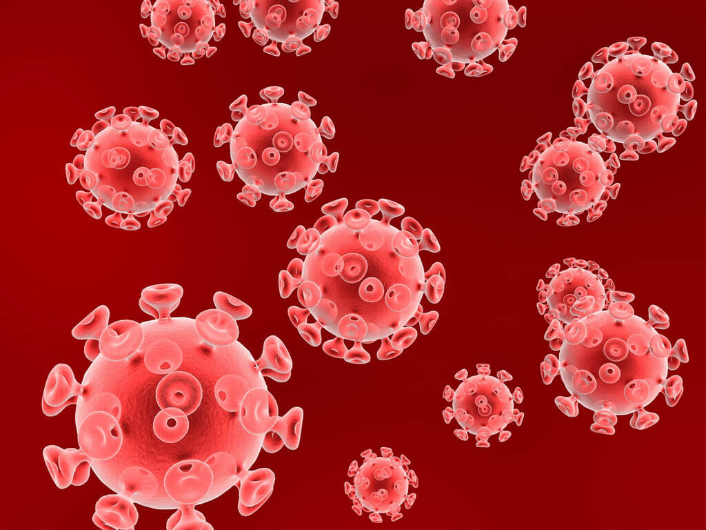 Hiv Virus Particles Backgrounds For Powerpoint – Health And Regarding Virus Powerpoint Template Free Download